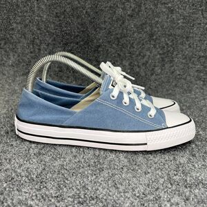 Converse Coral Ox Shoes Women's Size 7 Blue Chuck Taylor All Star Low Sneakers